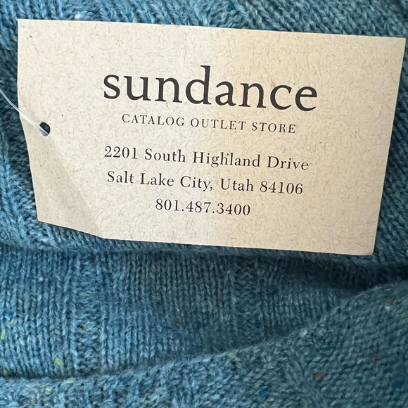 Sundance NEW Wool Woodland Hills Sweater Dress Size L - Picture 15 of 15